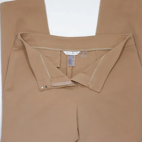 Peter Nygard Womens Pants Size 12 in Beige - Picture 7 of 12